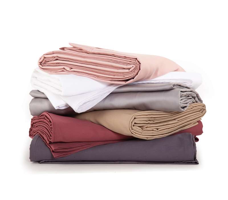 QUEEN SIZE SATEEN FITTED SHEET 160x200+35 ELEMENTS NEF-NEF